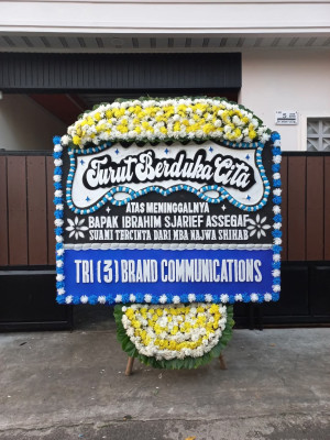 Papan Bunga Duka di Simo